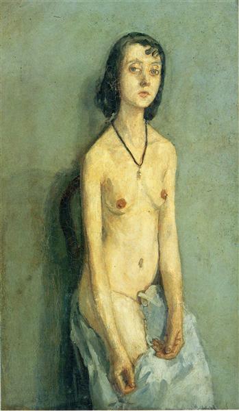 Nude Girl, 1909 - 1910 - Гвен Джон