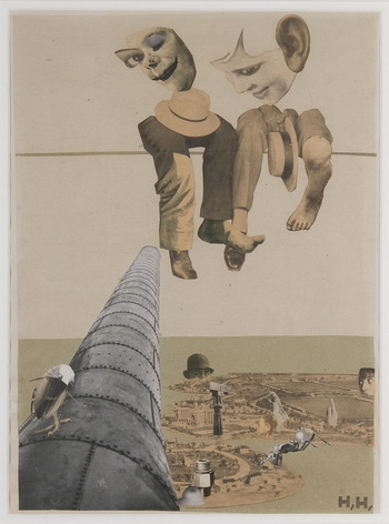Von oben, 1927 - Hannah Hoch