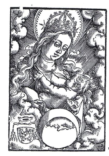 Madonna nursing, 1514 - Ганс Бальдунг