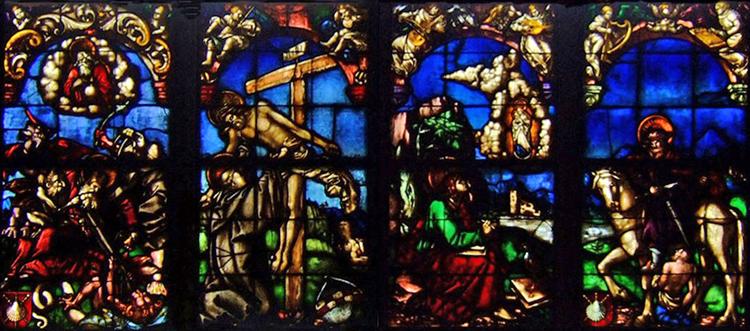 Stained glass windows in the Loch Family Chapel, 1520 - Hans Baldung