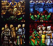 Western stained glass window in the Stürzel Family Chapel - Hans Baldung