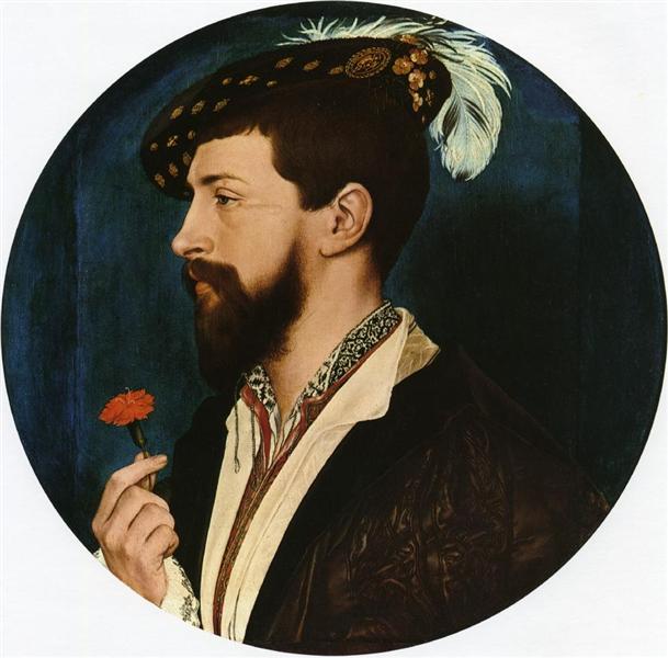 Portrait of Simon George of Quocote, c.1536 - 小漢斯‧霍爾拜因