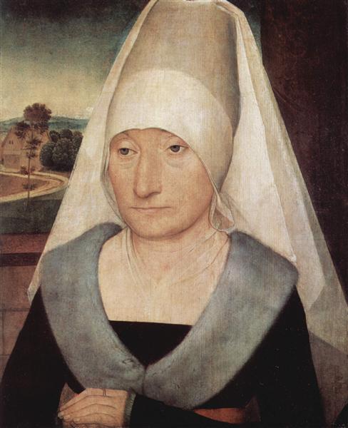 Portrait of an old woman, 1470 - 1472 - Ганс Мемлінг