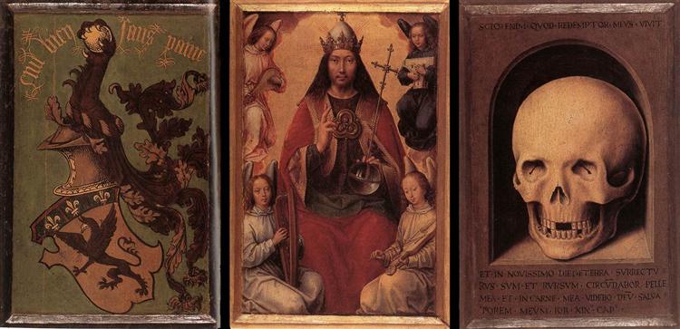 Triptych of Earthly Vanity and Divine Salvation, c.1485 - 漢斯·梅姆林