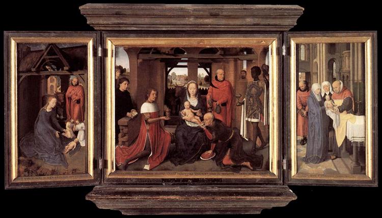 Triptych of Jan Floreins, 1479 - Hans Memling