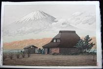 Mount Fuji from Narusawa in Autumn - 川瀨巳水