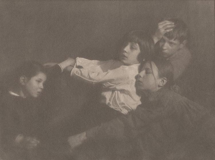 The Kuhn Children, Tyrol, 1907 - Генрих Кюн