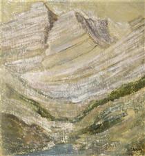 Mountain landscape - Helen Dahm