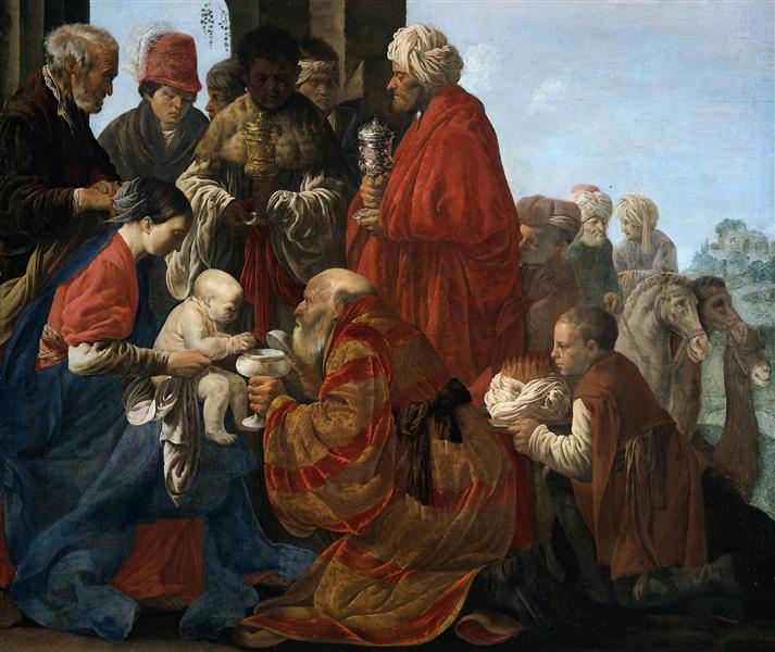 The Adoration of the Magi, 1619 - Хендрик Тербрюгген