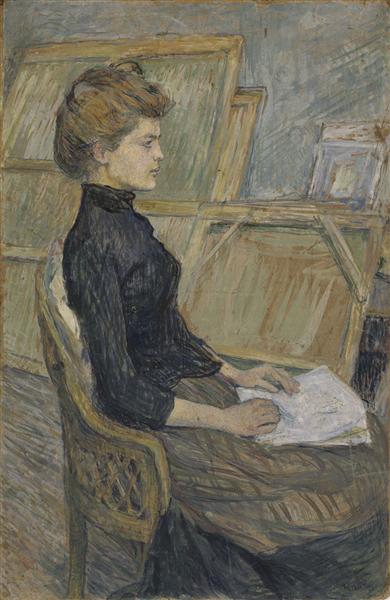 Helene Vary, 1889 - Анри де Тулуз-Лотрек