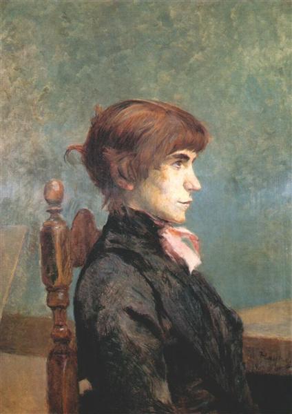 Jeanne Wenz, 1886 - Анри де Тулуз-Лотрек