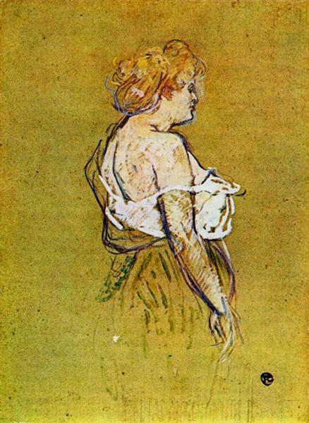Mlle Lucie Bellanger, 1896 - Henri de Toulouse-Lautrec