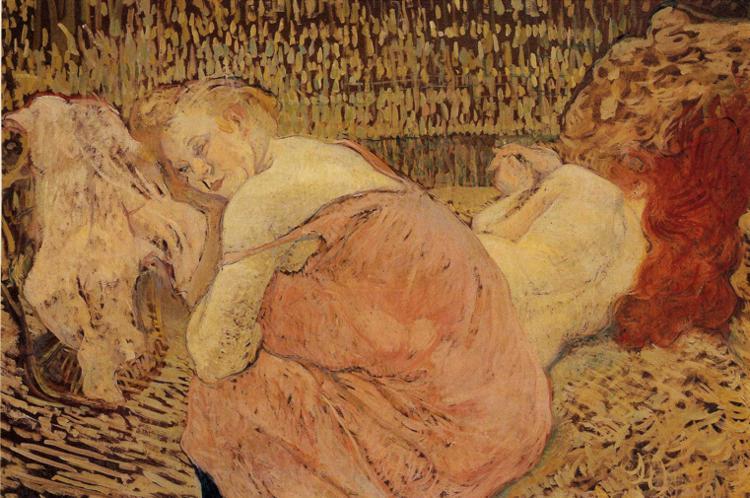 Two Friends, c.1894 - 1895 - Henri de Toulouse-Lautrec