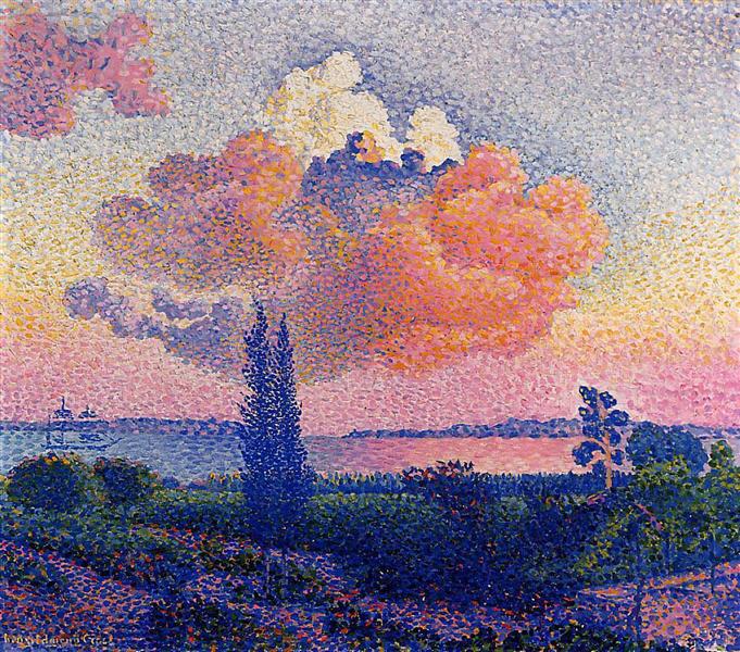 The Pink Cloud, 1896 - Henri-Edmond Cross