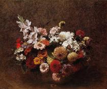 Bouquet of Flowers - Henri Fantin-Latour