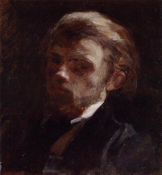 Self Portrait, c.1861 - 方丹‧拉圖爾