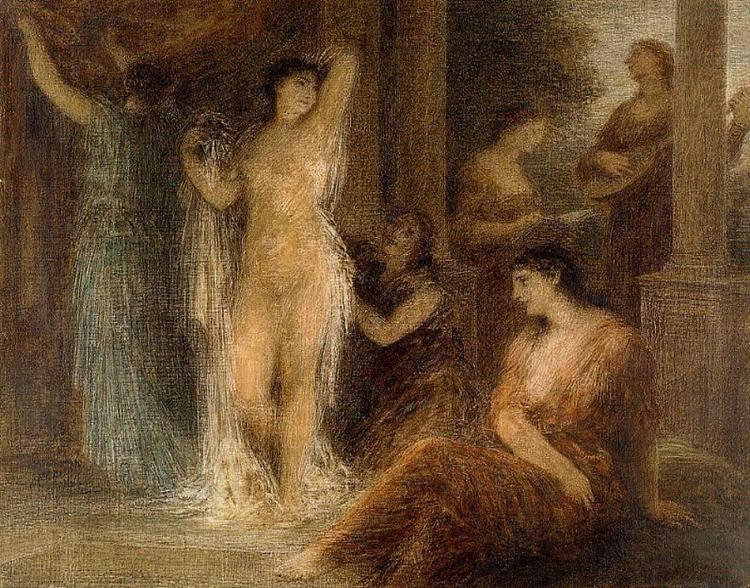 The Bath, 1892 - Анри Фантен-Латур