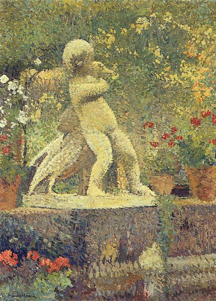 The Child with goose - Henri Martin