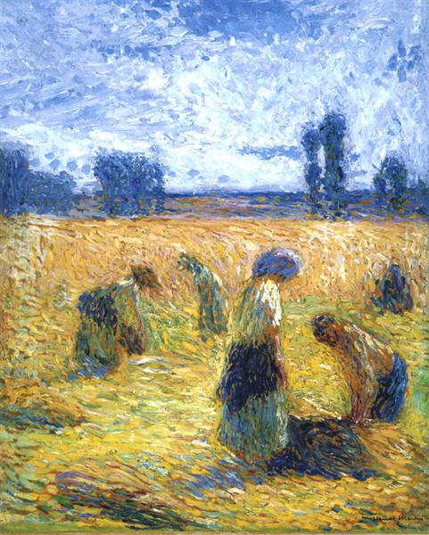 The Harvest - Henri Martin