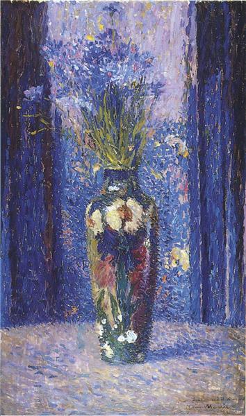 Vase of Flowers, 1910 - Анрі Мартен