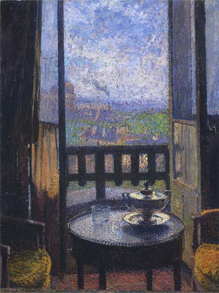 View from the Artist's Studio - Анри Мартен