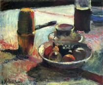 Fruit and Coffee-Pot - Henri Matisse