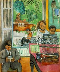 he Music Lesson - Henri Matisse