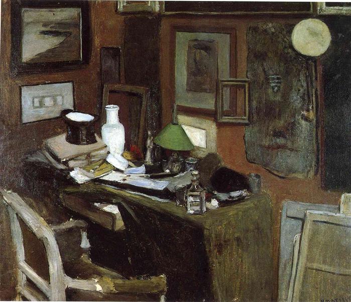 Interior with a top hat, 1896 - Анри Матисс