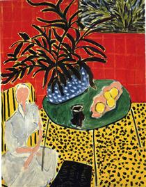 Interior with Black Fern - Henri Matisse