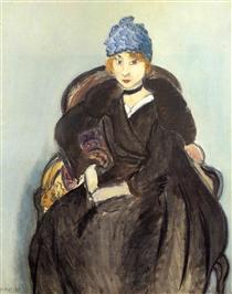 Marguerite Wearing a Hat - 馬蒂斯