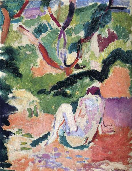 Оголена в лісі, 1906 - Анрі Матісс