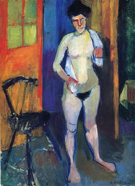Nude with a White Towel, 1902 - 1903 - Henri Matisse