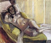 Nude Reclining on a Sofa - Анри Матисс