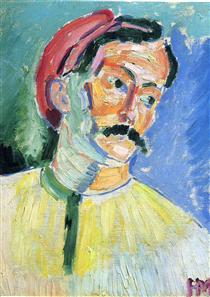 Portrait of Andre Derain - Henri Matisse