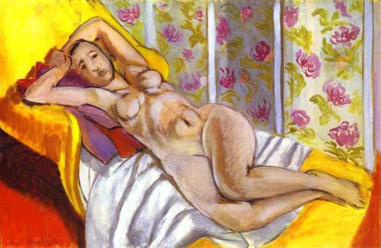 Reclining Nude, 1924 - 馬蒂斯