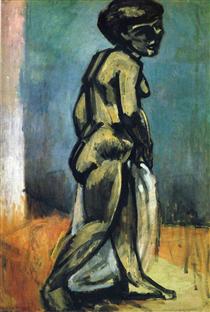Standing Nude (Nude Study) - Henri Matisse