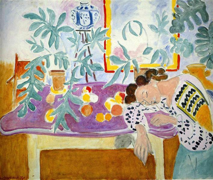Still Life with sleeper, 1940 - Henri Matisse