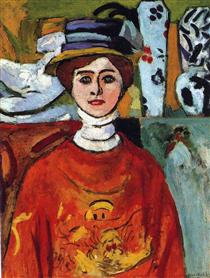 The girl with green eyes - Henri Matisse