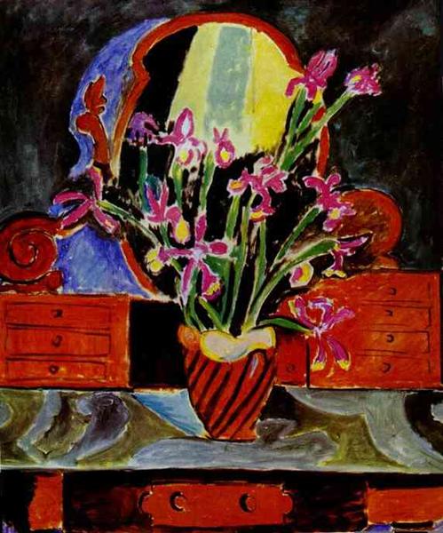 Vase of Irises, 1912 - Анри Матисс