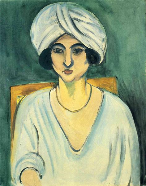 Woman in Turban (Lorette), 1917 - 馬蒂斯