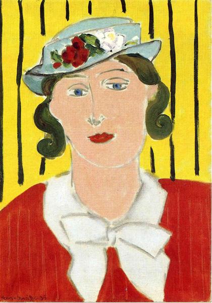 Портрет жінки, 1939 - Анрі Матісс