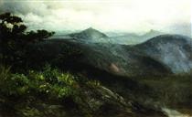 Mountain Landscape, Highlands, North Carolina - Генри Оссава Таннер