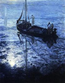 The Disciples See Christ Walking on the Water - Henry Ossawa Tanner