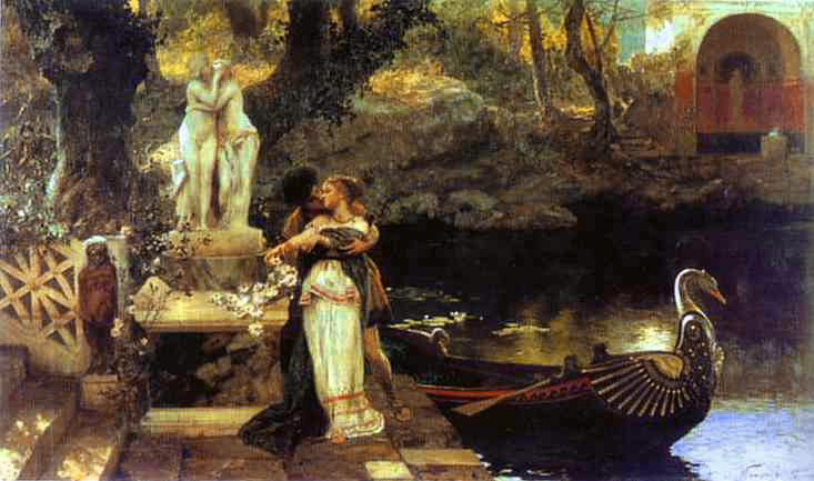 Following the Example of the Gods, 1879 - Генрих Семирадский