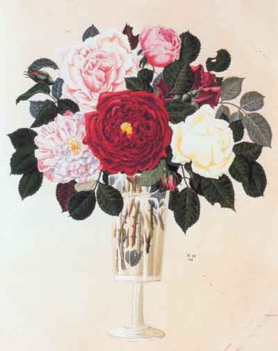 Roses, 1916 - Heorhij Narbut