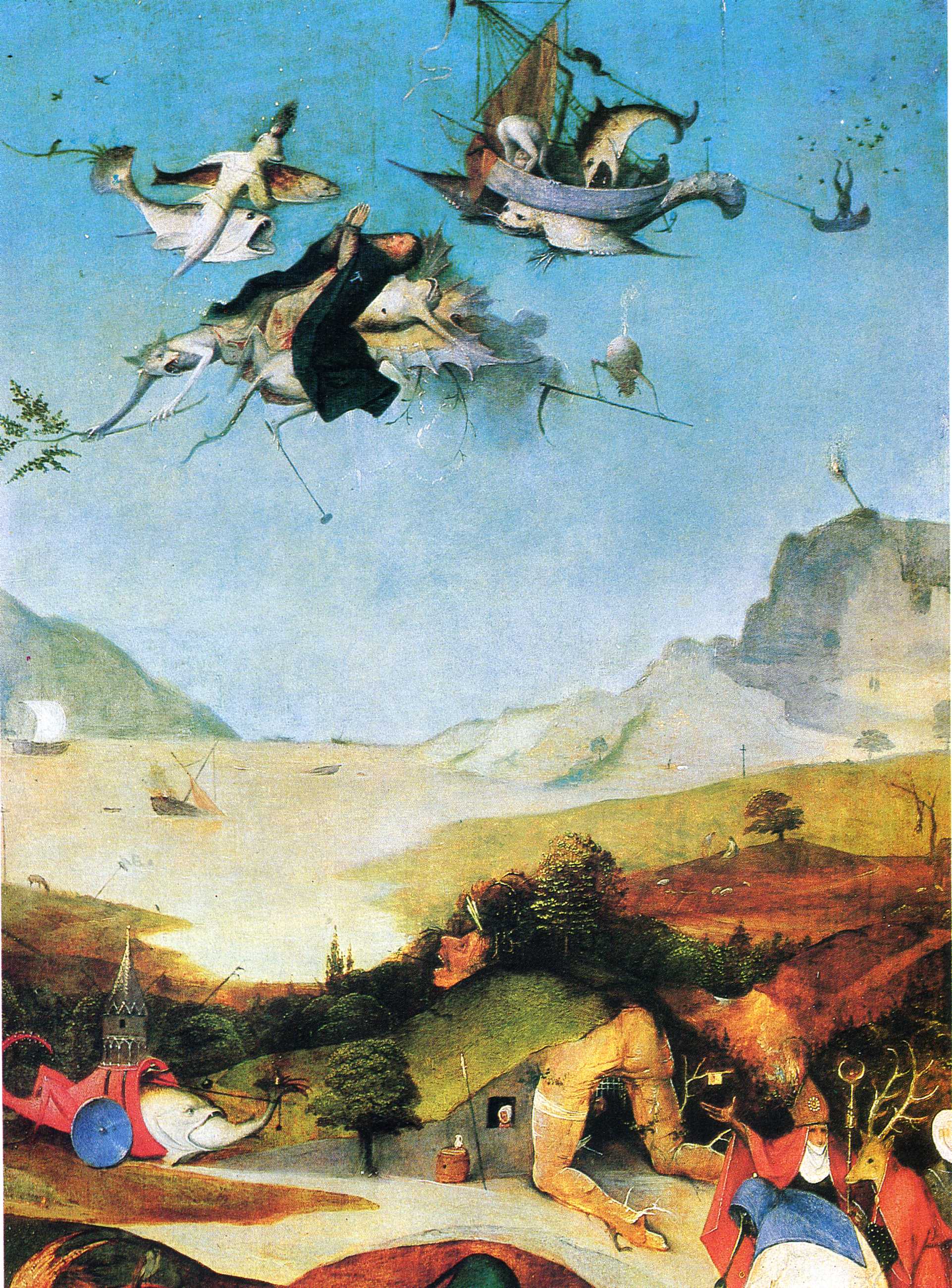 Temptation of St. Anthony, 1505 - 1506 - Hieronymus Bosch - WikiArt.org