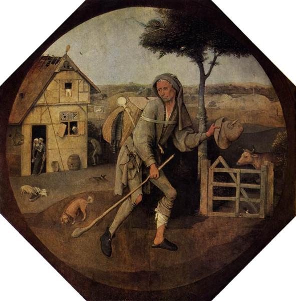 The Vagabond (The Prodigal Son), 1487 - 1516 - Hieronymus Bosch