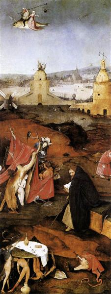 Триптих Искушение Св. Антония, 1505 - 1506 - Иероним Босх