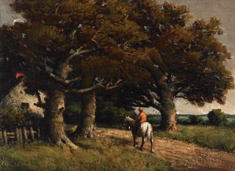 Landscape with Horse and Rider - Homer Watson
