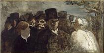 Passers By - Honore Daumier